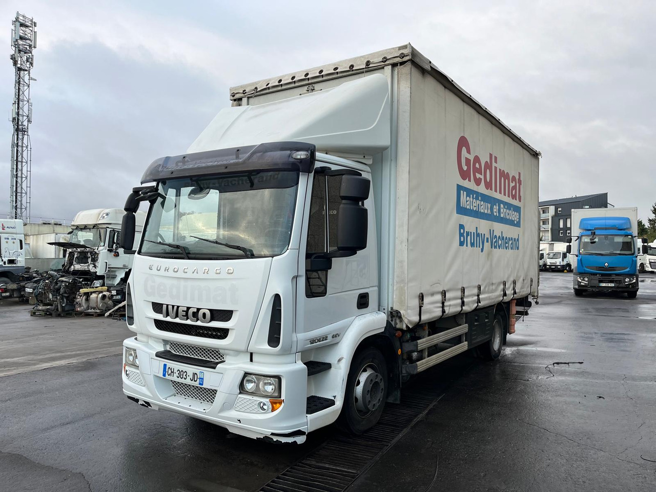 Iveco Eurocargo 120 E 22 - Schuifzeilen vrachtwagen: afbeelding 1 Iveco Eurocargo 120 E 22 - Schuifzeilen vrachtwagen: afbeelding 1