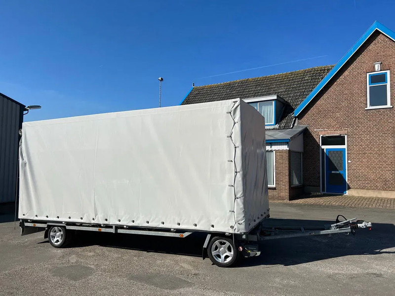 Hulco schamel aanhanger met huifopbouw - Aanhangwagen met huif: afbeelding 3 Hulco schamel aanhanger met huifopbouw - Aanhangwagen met huif: afbeelding 3