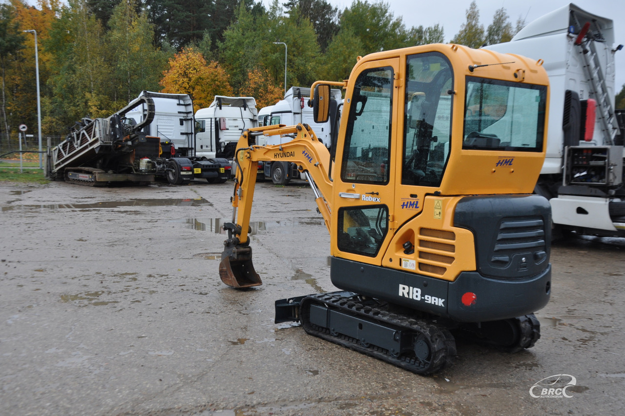 Hyundai R18-9AK - Minigraafmachine: afbeelding 5 Hyundai R18-9AK - Minigraafmachine: afbeelding 5