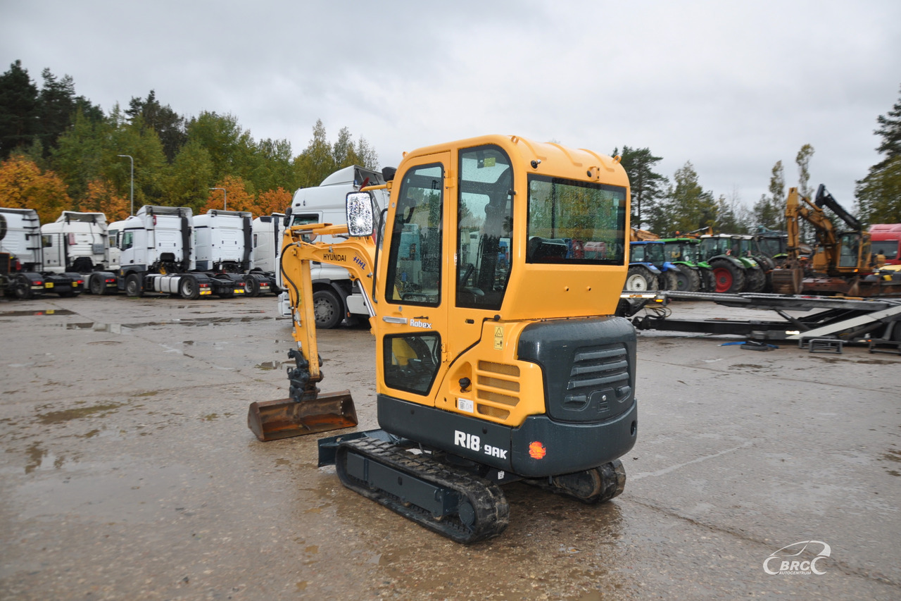 Hyundai R18-9AK - Minigraafmachine: afbeelding 5 Hyundai R18-9AK - Minigraafmachine: afbeelding 5