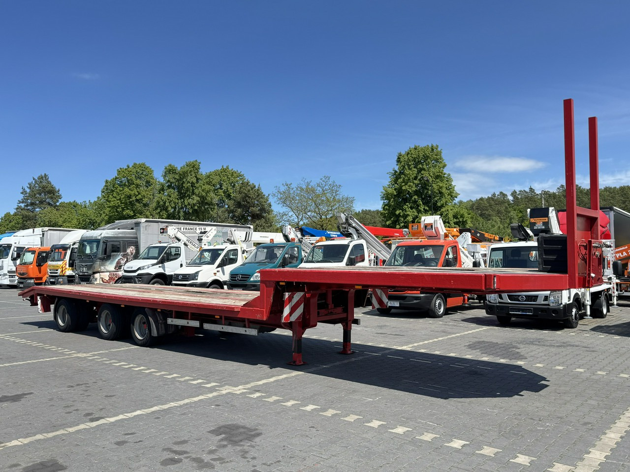 Blumhardt Niskopodwozie SAL 40.24 3-Osie BPW Tylna Skrętna - Dieplader oplegger: afbeelding 1 Blumhardt Niskopodwozie SAL 40.24 3-Osie BPW Tylna Skrętna - Dieplader oplegger: afbeelding 1