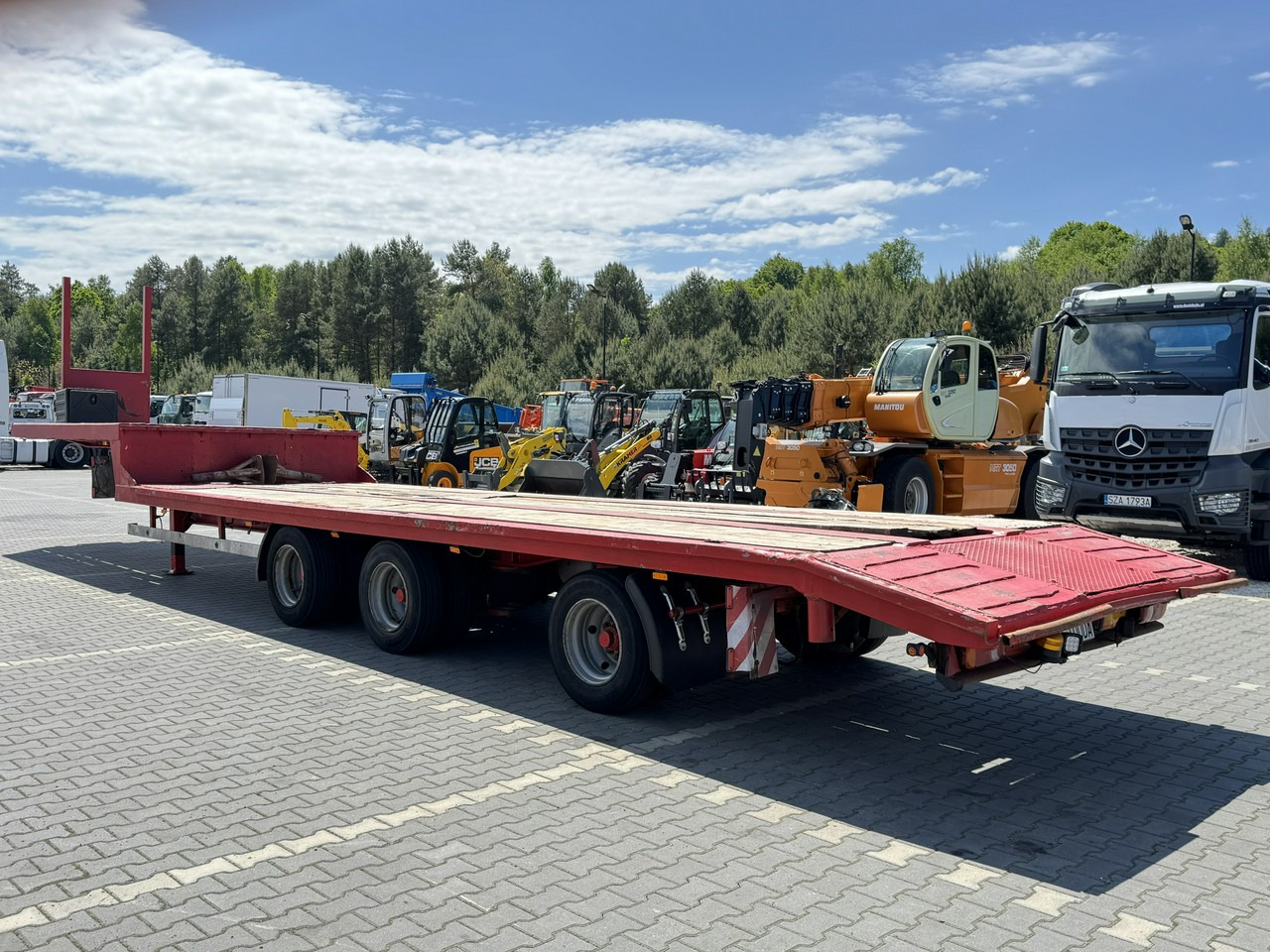 Blumhardt Niskopodwozie SAL 40.24 3-Osie BPW Tylna Skrętna - Dieplader oplegger: afbeelding 5 Blumhardt Niskopodwozie SAL 40.24 3-Osie BPW Tylna Skrętna - Dieplader oplegger: afbeelding 5