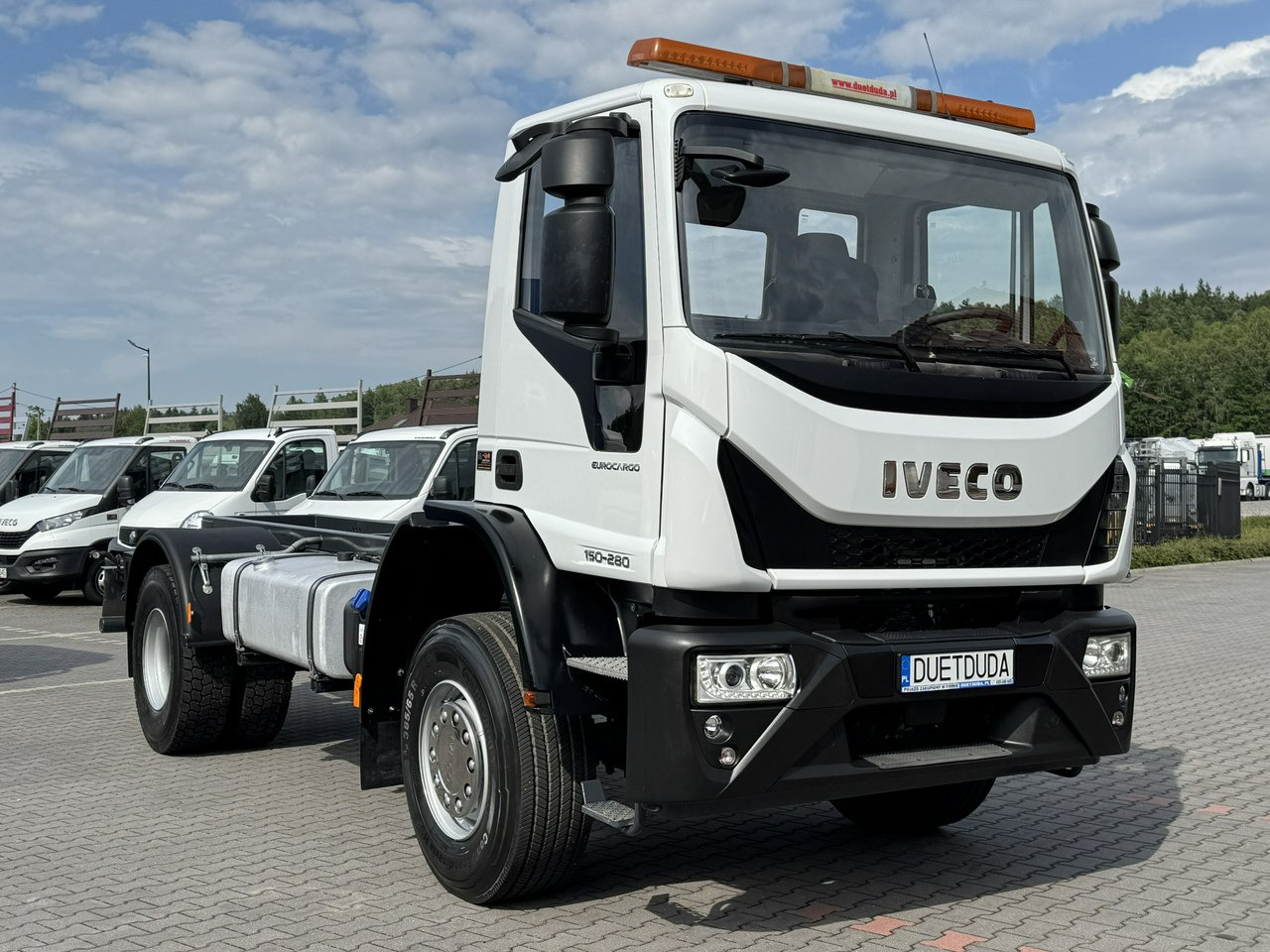 Iveco Eurocargo 150-280 Rama 550cm Napęd 4x4 Reduktor + Blokady - Chassis vrachtwagen: afbeelding 4 Iveco Eurocargo 150-280 Rama 550cm Napęd 4x4 Reduktor + Blokady - Chassis vrachtwagen: afbeelding 4