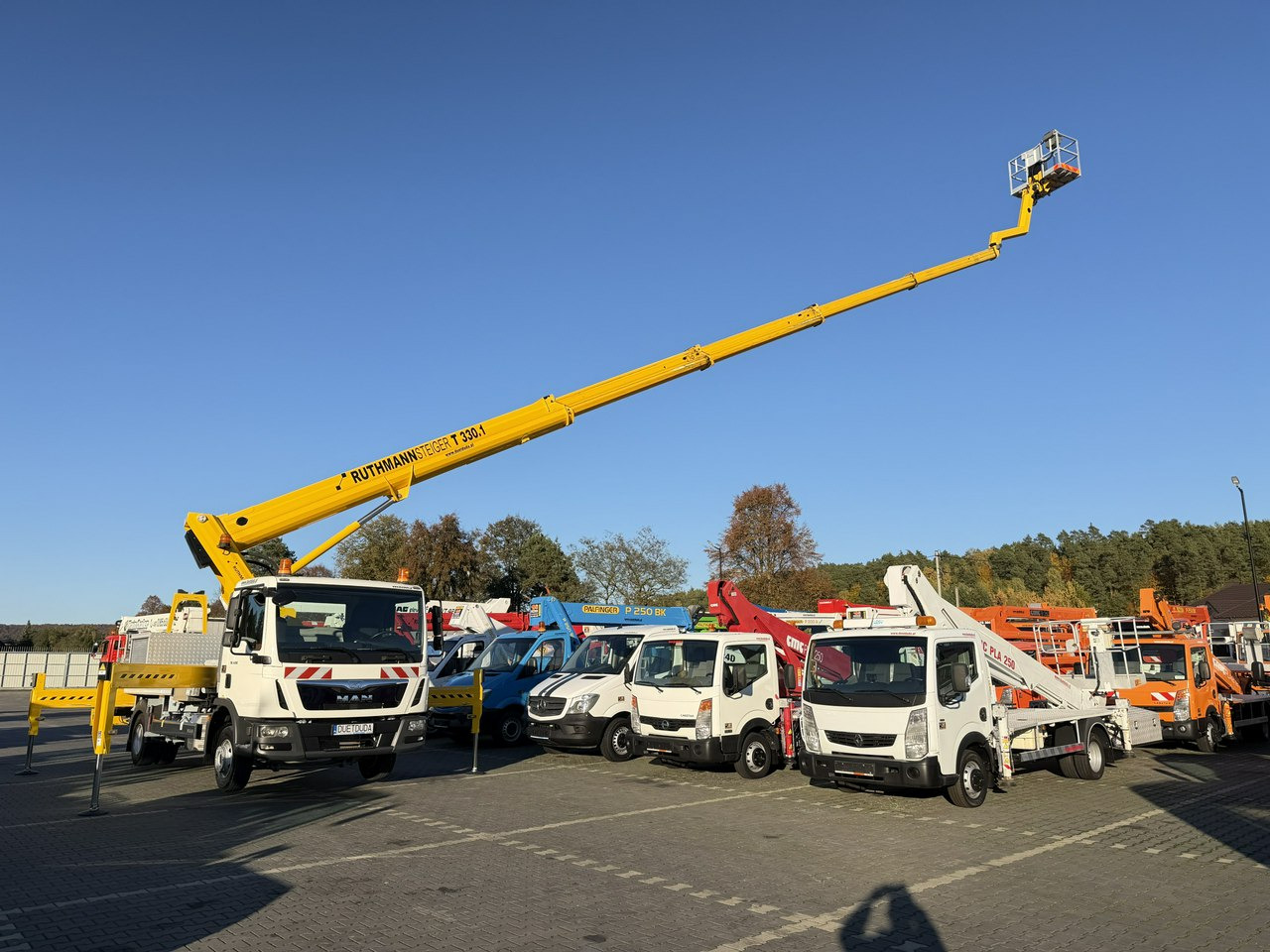 MAN TGL 7.150 Zwyżka Ruthmann T330 33-Metry w bok 21m Mały przebieg - Vrachtwagen hoogwerker: afbeelding 2 MAN TGL 7.150 Zwyżka Ruthmann T330 33-Metry w bok 21m Mały przebieg - Vrachtwagen hoogwerker: afbeelding 2