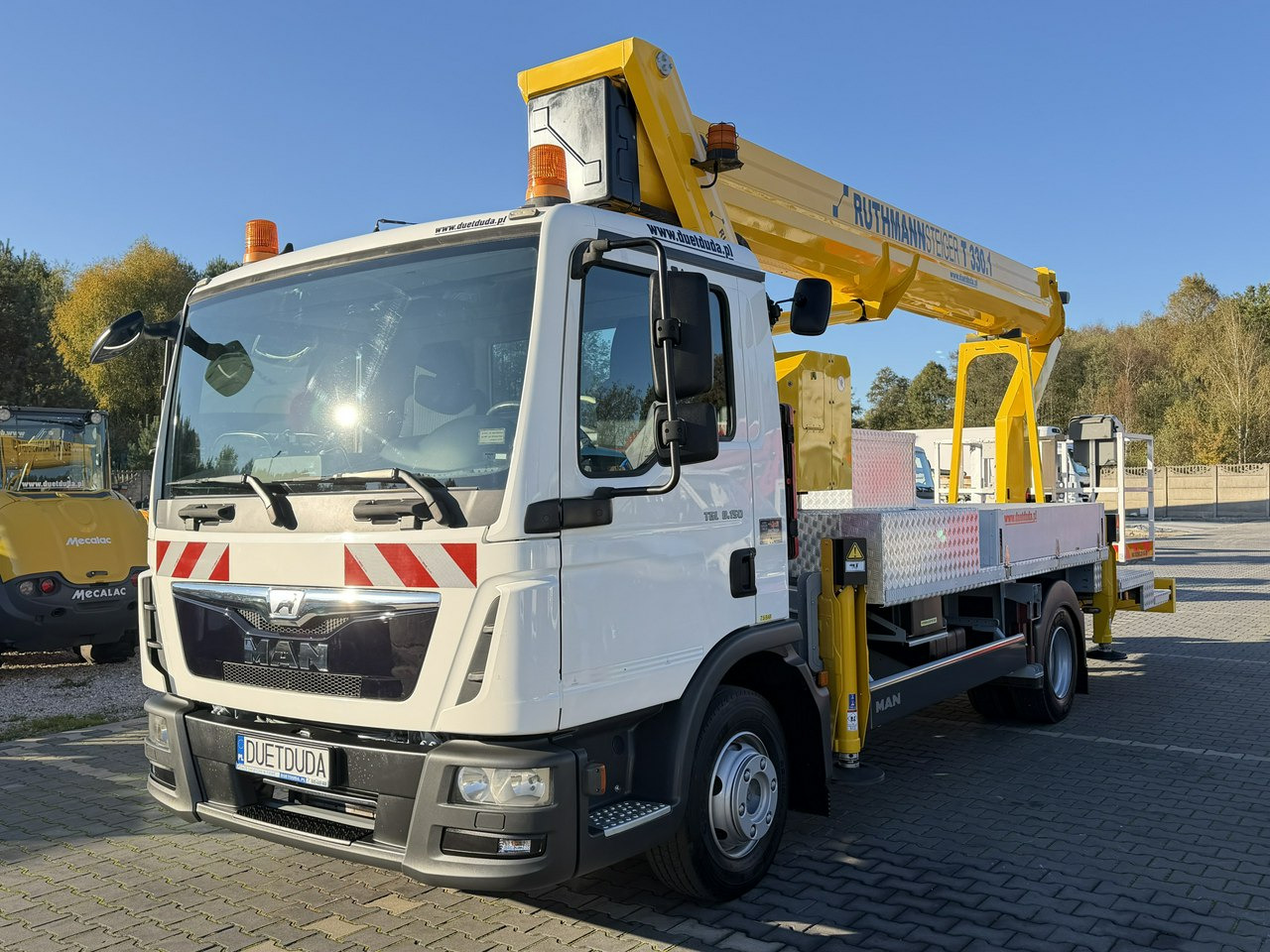 MAN TGL 7.150 Zwyżka Ruthmann T330 33-Metry w bok 21m Mały przebieg - Vrachtwagen hoogwerker: afbeelding 5 MAN TGL 7.150 Zwyżka Ruthmann T330 33-Metry w bok 21m Mały przebieg - Vrachtwagen hoogwerker: afbeelding 5