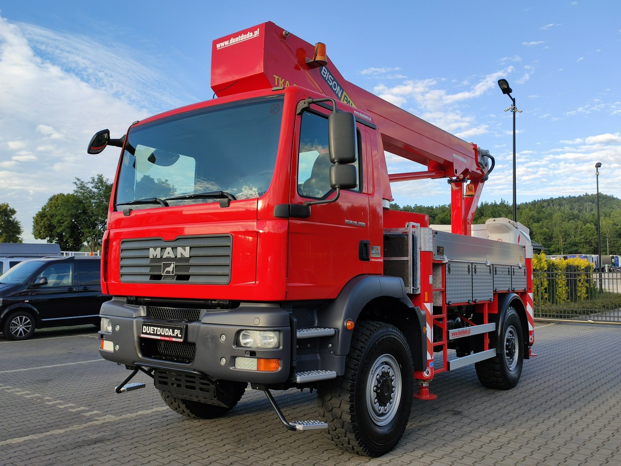 MAN TGM 18.280 4x4 Zwyżka Bison Palfinger TKA 28 Podnośnik Koszowy - Vrachtwagen hoogwerker: afbeelding 4 MAN TGM 18.280 4x4 Zwyżka Bison Palfinger TKA 28 Podnośnik Koszowy - Vrachtwagen hoogwerker: afbeelding 4