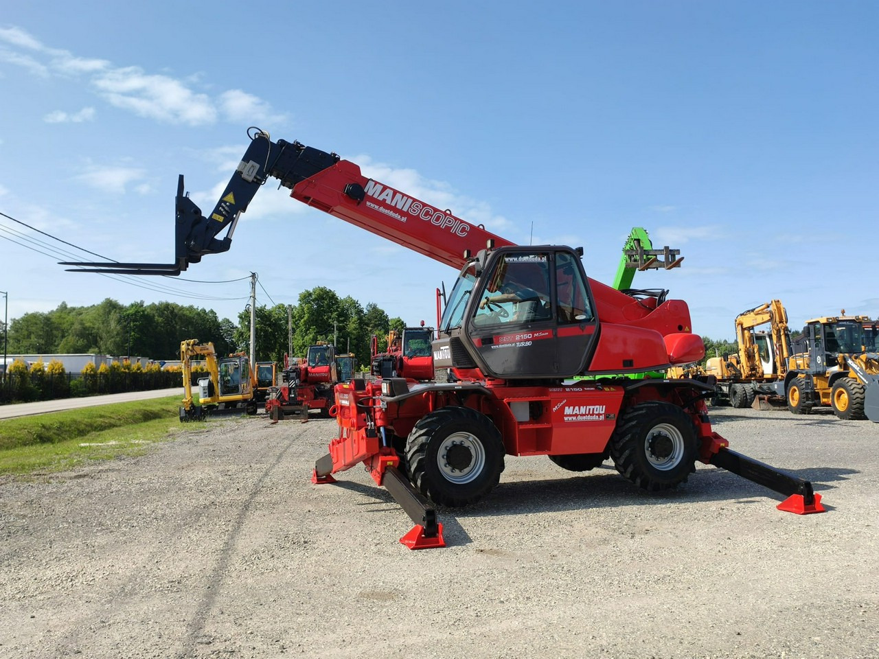 Manitou MRT 2150 ROTO Ładowarka Teleskopowa Obrotowa 2550 1850 1840 - Verreiker: afbeelding 3 Manitou MRT 2150 ROTO Ładowarka Teleskopowa Obrotowa 2550 1850 1840 - Verreiker: afbeelding 3