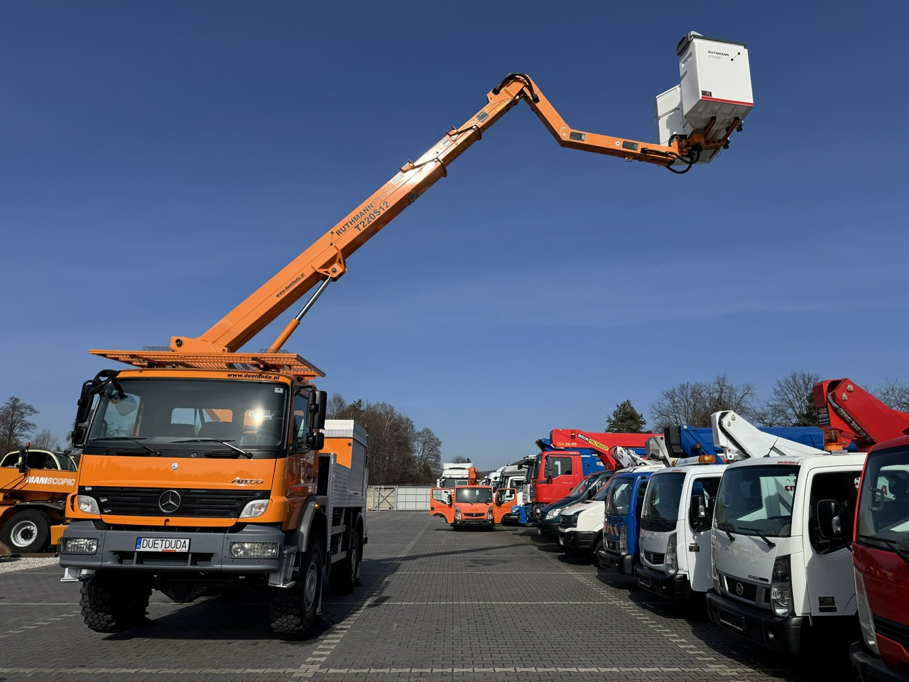 Mercedes Atego 1324 4x4 Zwyżka RUTHMANN STEIGER T220S12 Podnośnik Koszowy - Vrachtwagen hoogwerker: afbeelding 3 Mercedes Atego 1324 4x4 Zwyżka RUTHMANN STEIGER T220S12 Podnośnik Koszowy - Vrachtwagen hoogwerker: afbeelding 3