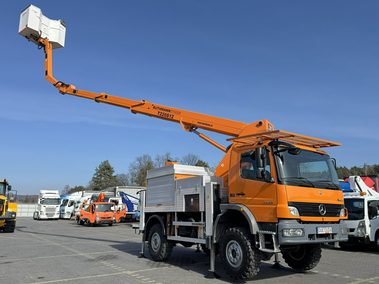 Mercedes Atego 1324 4x4 Zwyżka RUTHMANN STEIGER T220S12 Podnośnik Koszowy - Vrachtwagen hoogwerker: afbeelding 2 Mercedes Atego 1324 4x4 Zwyżka RUTHMANN STEIGER T220S12 Podnośnik Koszowy - Vrachtwagen hoogwerker: afbeelding 2