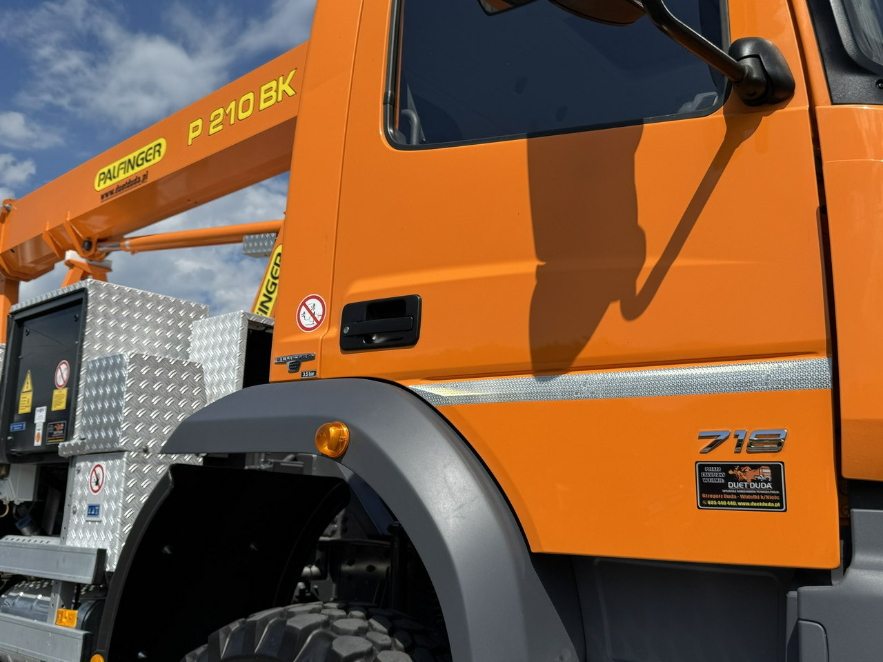 Mercedes Atego 718 E6 4x4 Zwyżka PALFINGER P210 BK Podnośnik Koszowy - Vrachtwagen hoogwerker: afbeelding 5 Mercedes Atego 718 E6 4x4 Zwyżka PALFINGER P210 BK Podnośnik Koszowy - Vrachtwagen hoogwerker: afbeelding 5