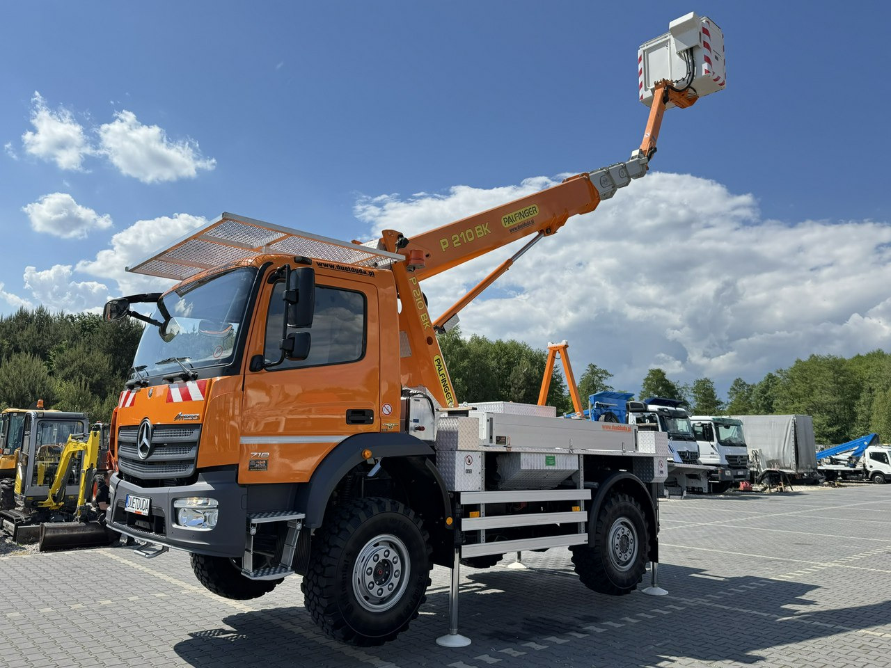 Mercedes Atego 718 E6 4x4 Zwyżka PALFINGER P210 BK Podnośnik Koszowy - Vrachtwagen hoogwerker: afbeelding 3 Mercedes Atego 718 E6 4x4 Zwyżka PALFINGER P210 BK Podnośnik Koszowy - Vrachtwagen hoogwerker: afbeelding 3