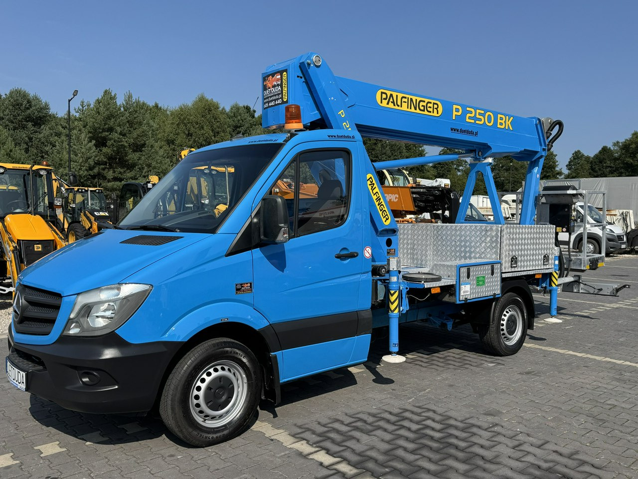 Vrachtwagen hoogwerker Mercedes Sprinter: afbeelding 9