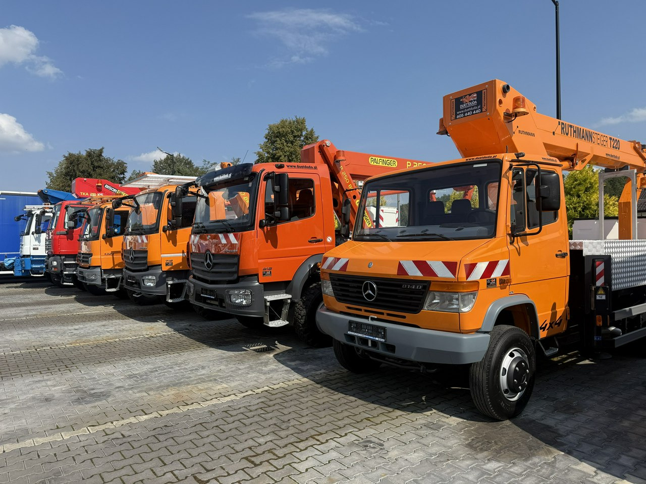 Mercedes Vario 814 D 4x4 Zwyżka RUTHMANN STEIGER T220 Podnośnik Koszowy - Vrachtwagen hoogwerker: afbeelding 3 Mercedes Vario 814 D 4x4 Zwyżka RUTHMANN STEIGER T220 Podnośnik Koszowy - Vrachtwagen hoogwerker: afbeelding 3