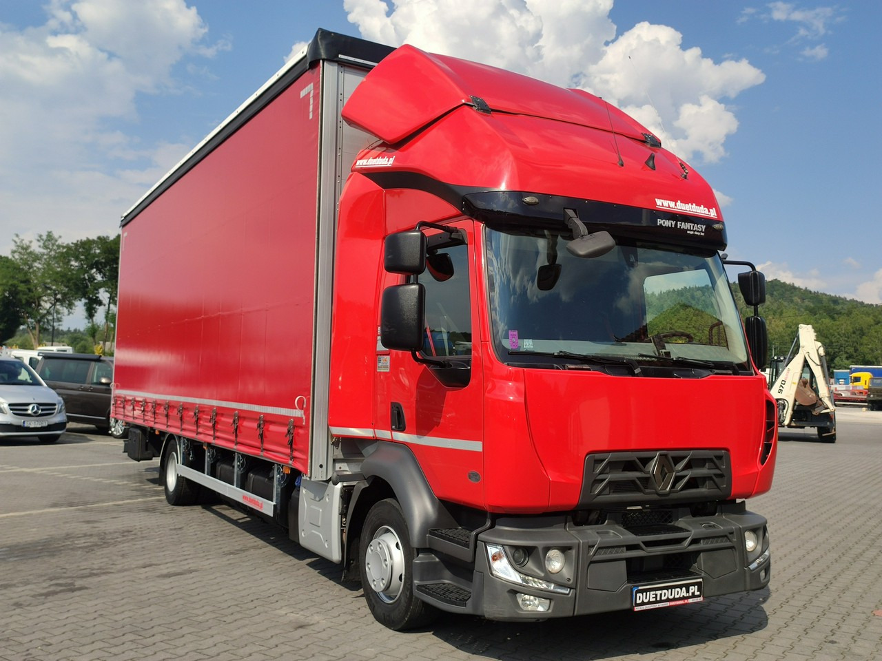 Renault D12.240 E6 Firana Tył Drzwi Dach Zsuwany Długa 830cm - Schuifzeilen vrachtwagen: afbeelding 4 Renault D12.240 E6 Firana Tył Drzwi Dach Zsuwany Długa 830cm - Schuifzeilen vrachtwagen: afbeelding 4