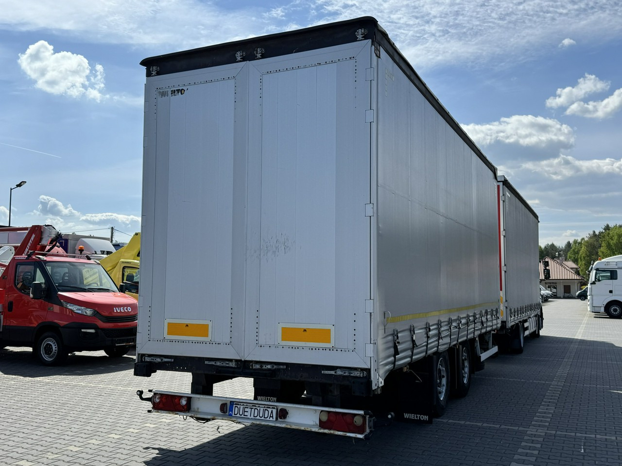 Schuifzeilen vrachtwagen Renault Premium 380 DXi Euro 5 Firana 19 Palet Dach Zsuwany 18ton DMC: afbeelding 26