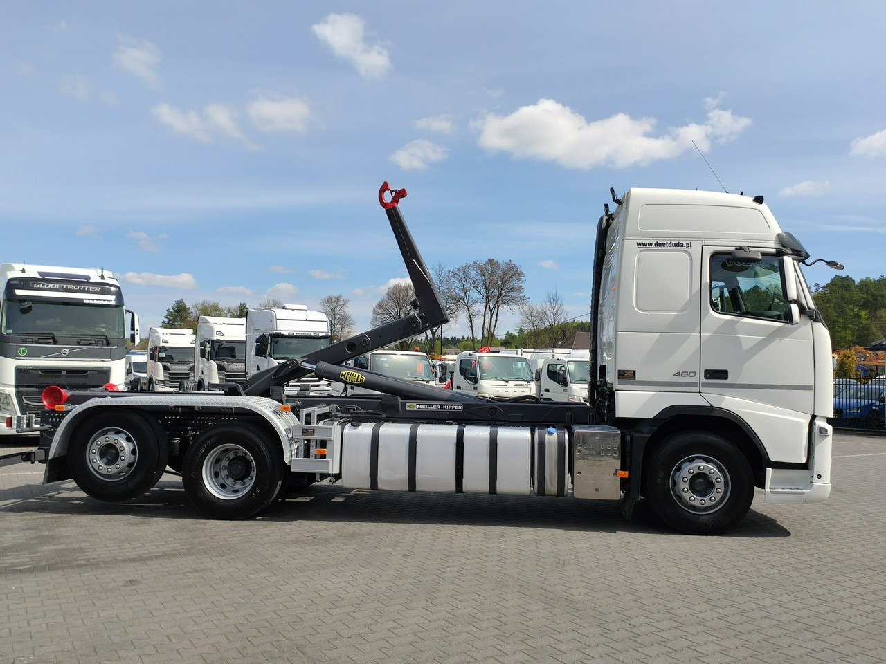 Haakarmsysteem vrachtwagen Volvo FH 460 Globetrotter Hakowiec Kipper Meiller: afbeelding 9