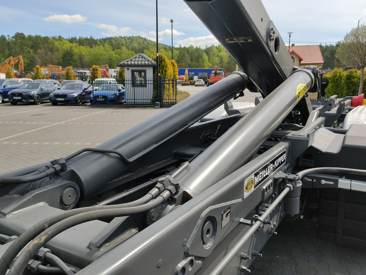 Haakarmsysteem vrachtwagen Volvo FH 460 Globetrotter Hakowiec Kipper Meiller: afbeelding 30