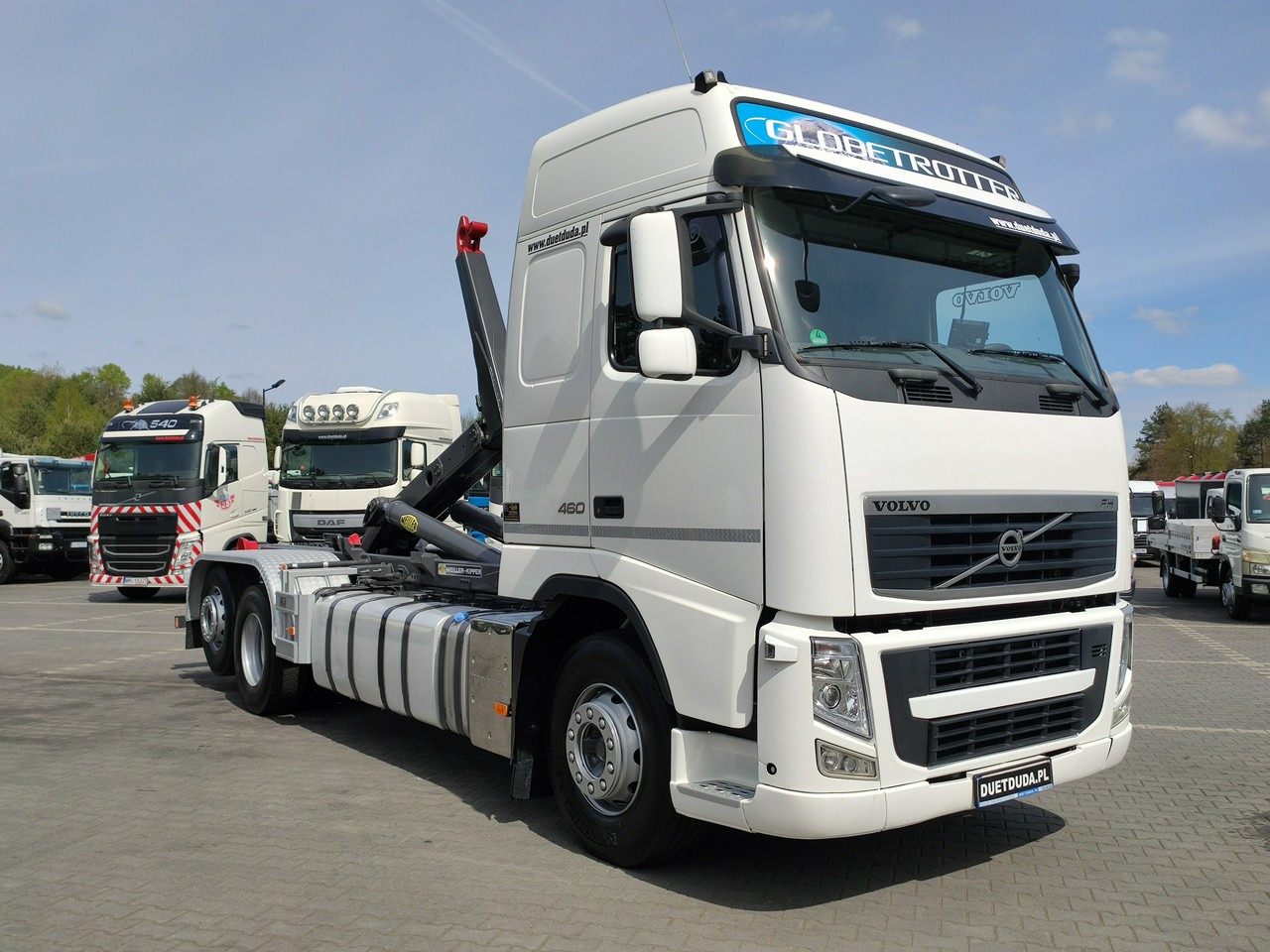 Haakarmsysteem vrachtwagen Volvo FH 460 Globetrotter Hakowiec Kipper Meiller: afbeelding 6