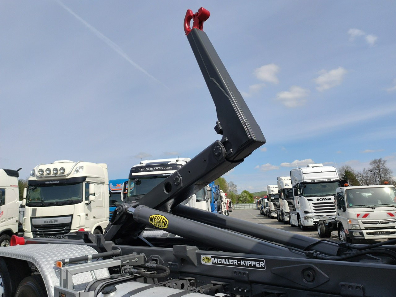 Haakarmsysteem vrachtwagen Volvo FH 460 Globetrotter Hakowiec Kipper Meiller: afbeelding 14