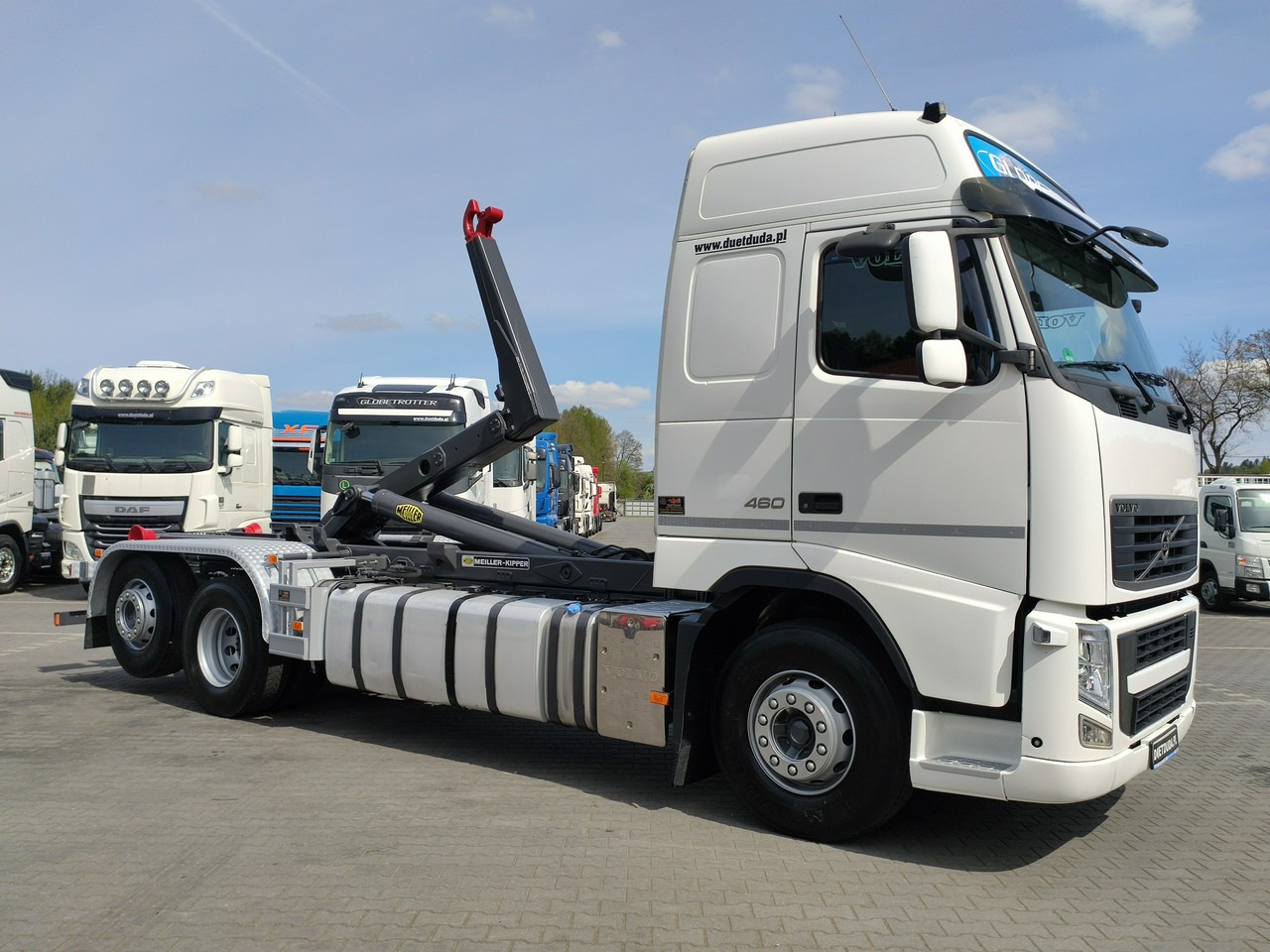 Haakarmsysteem vrachtwagen Volvo FH 460 Globetrotter Hakowiec Kipper Meiller: afbeelding 8