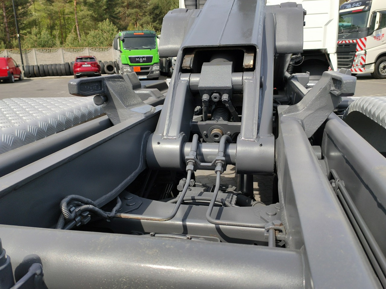 Haakarmsysteem vrachtwagen Volvo FH 460 Globetrotter Hakowiec Kipper Meiller: afbeelding 34