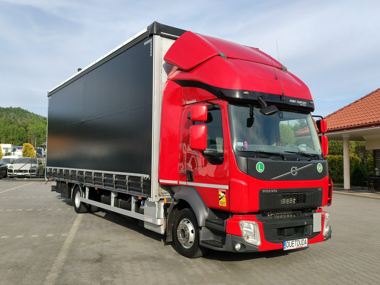 Volvo FL12.240 E6 Firana Tył Drzwi Dach Zsuwany Bogato Wyposażony !!! - Schuifzeilen vrachtwagen: afbeelding 3 Volvo FL12.240 E6 Firana Tył Drzwi Dach Zsuwany Bogato Wyposażony !!! - Schuifzeilen vrachtwagen: afbeelding 3