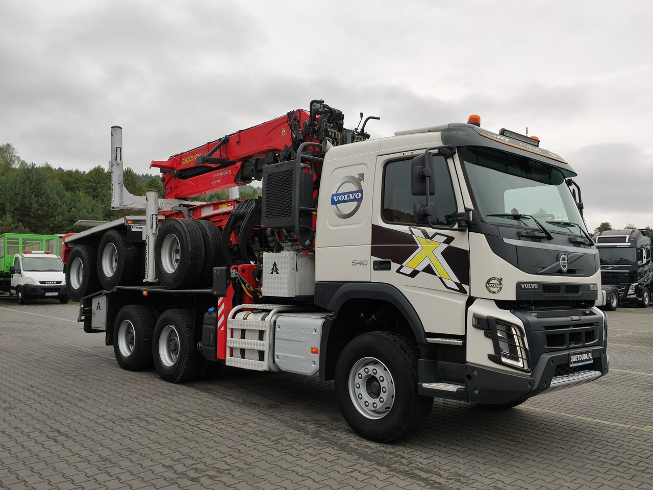 Volvo FMX 540 6x4 RETARDER PALFORET EPSILON S300L Do Drewna - Houttransport: afbeelding 5 Volvo FMX 540 6x4 RETARDER PALFORET EPSILON S300L Do Drewna - Houttransport: afbeelding 5