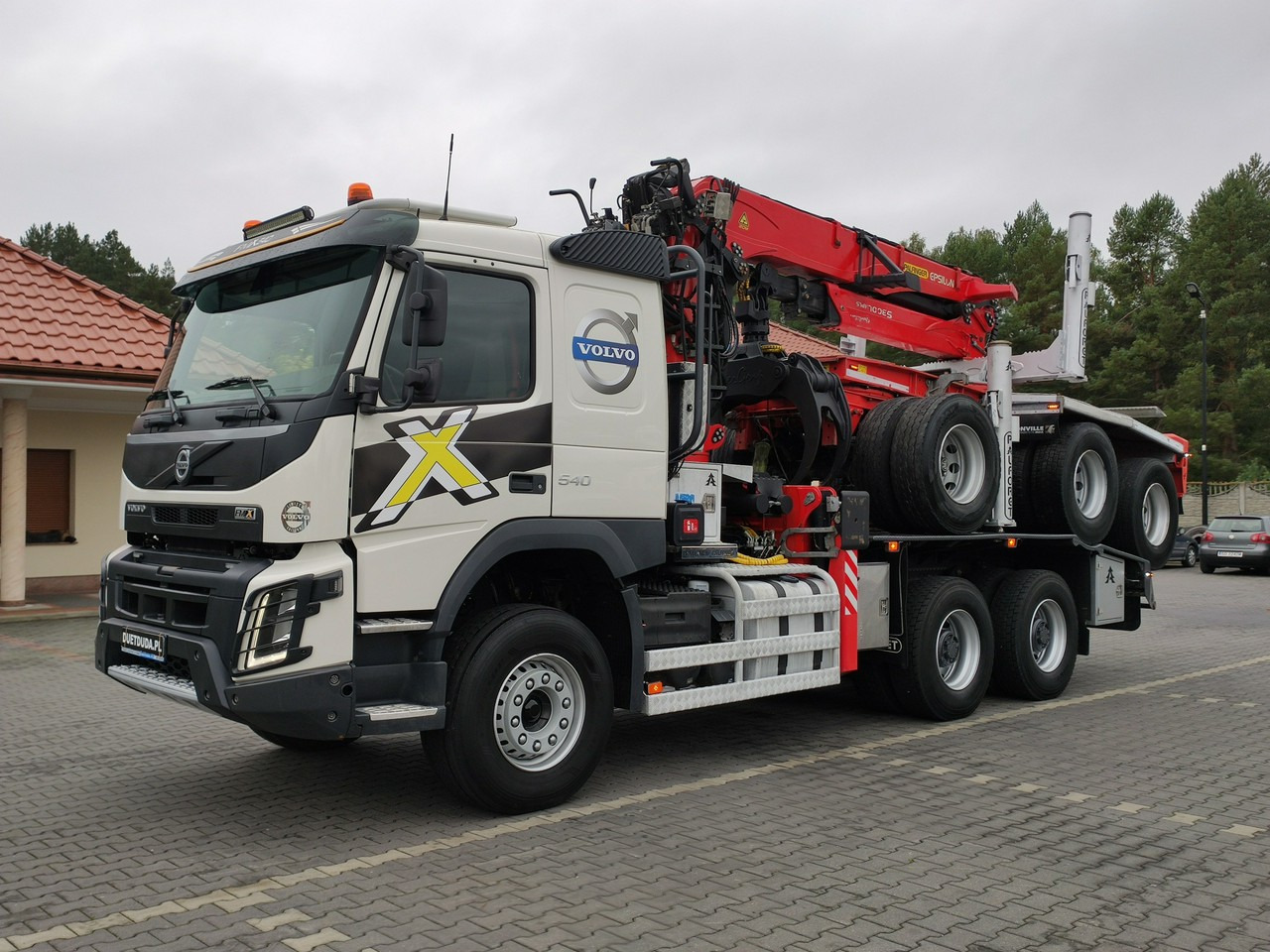 Volvo FMX 540 6x4 RETARDER PALFORET EPSILON S300L Do Drewna - Houttransport: afbeelding 1 Volvo FMX 540 6x4 RETARDER PALFORET EPSILON S300L Do Drewna - Houttransport: afbeelding 1