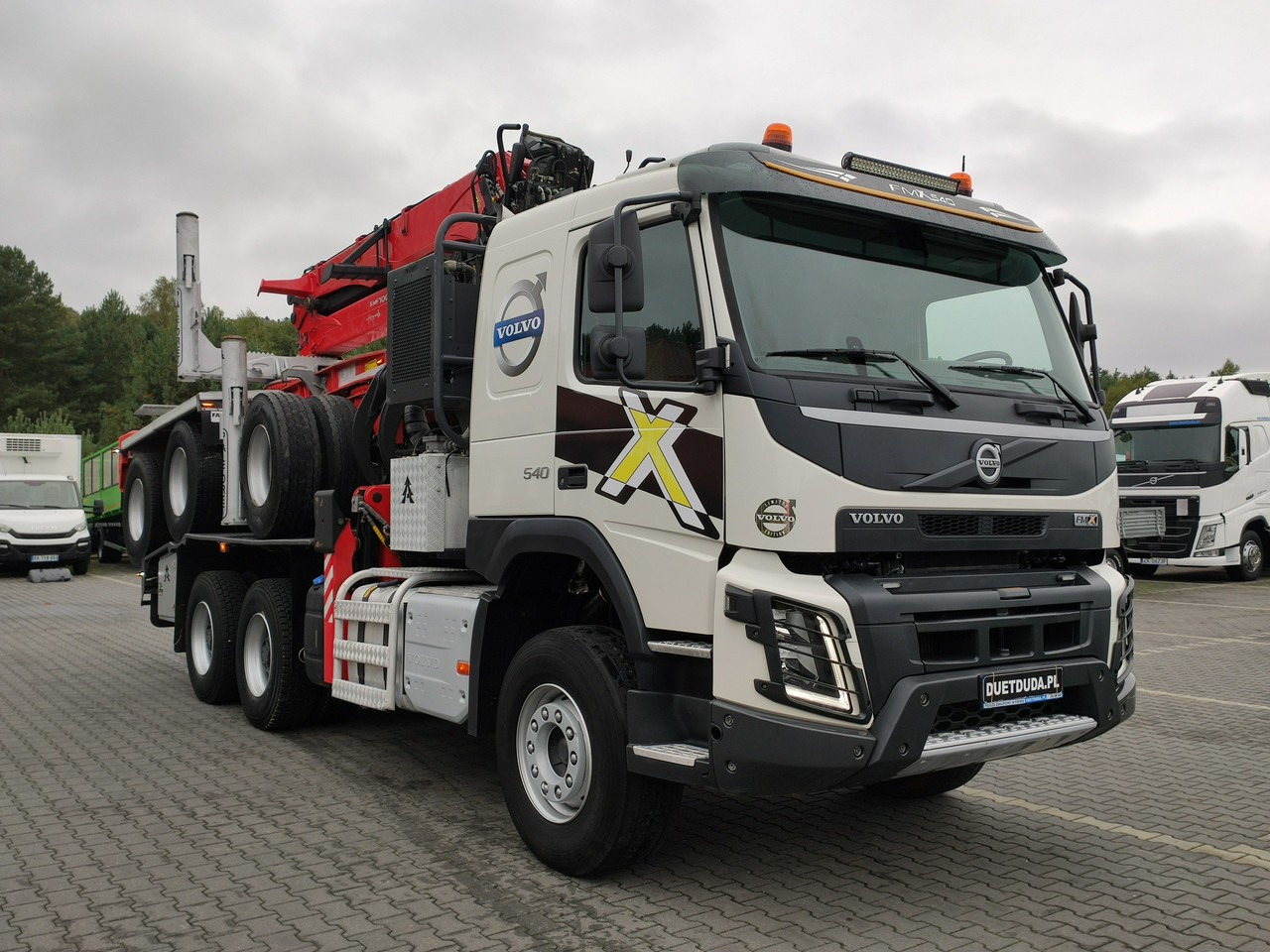 Volvo FMX 540 6x4 RETARDER PALFORET EPSILON S300L Do Drewna - Houttransport: afbeelding 3 Volvo FMX 540 6x4 RETARDER PALFORET EPSILON S300L Do Drewna - Houttransport: afbeelding 3