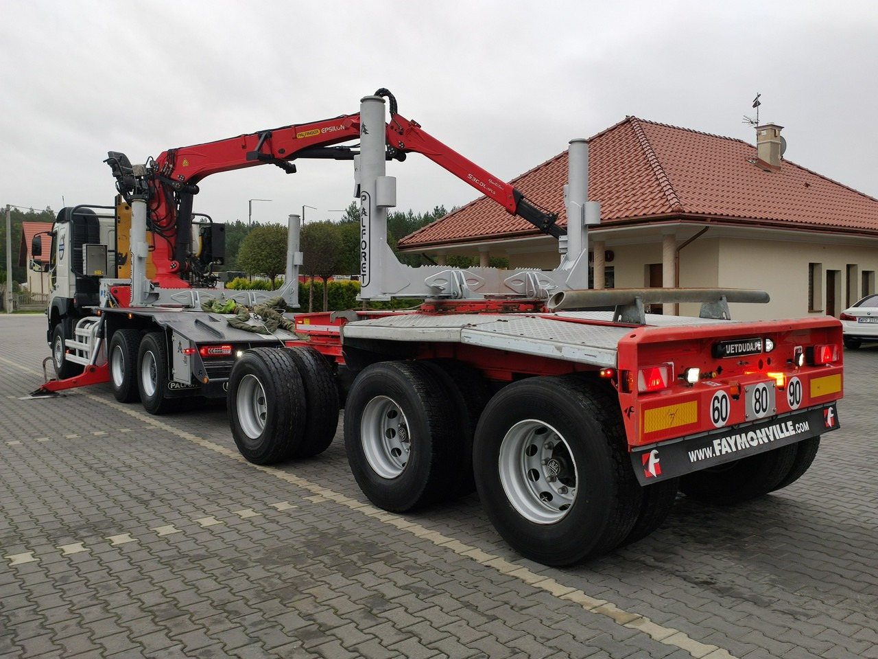 Volvo FMX 540 6x4 RETARDER PALFORET EPSILON S300L Do Drewna - Houttransport: afbeelding 5 Volvo FMX 540 6x4 RETARDER PALFORET EPSILON S300L Do Drewna - Houttransport: afbeelding 5