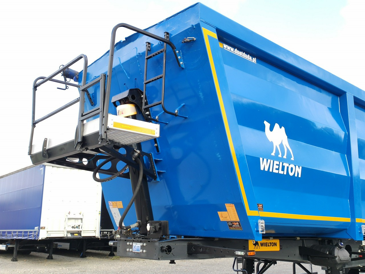 Wielton HARDOX STALOWA DO ZŁOMU 50m Oś Podnoszona Złomówka Super Stan - Kipper oplegger: afbeelding 5 Wielton HARDOX STALOWA DO ZŁOMU 50m Oś Podnoszona Złomówka Super Stan - Kipper oplegger: afbeelding 5