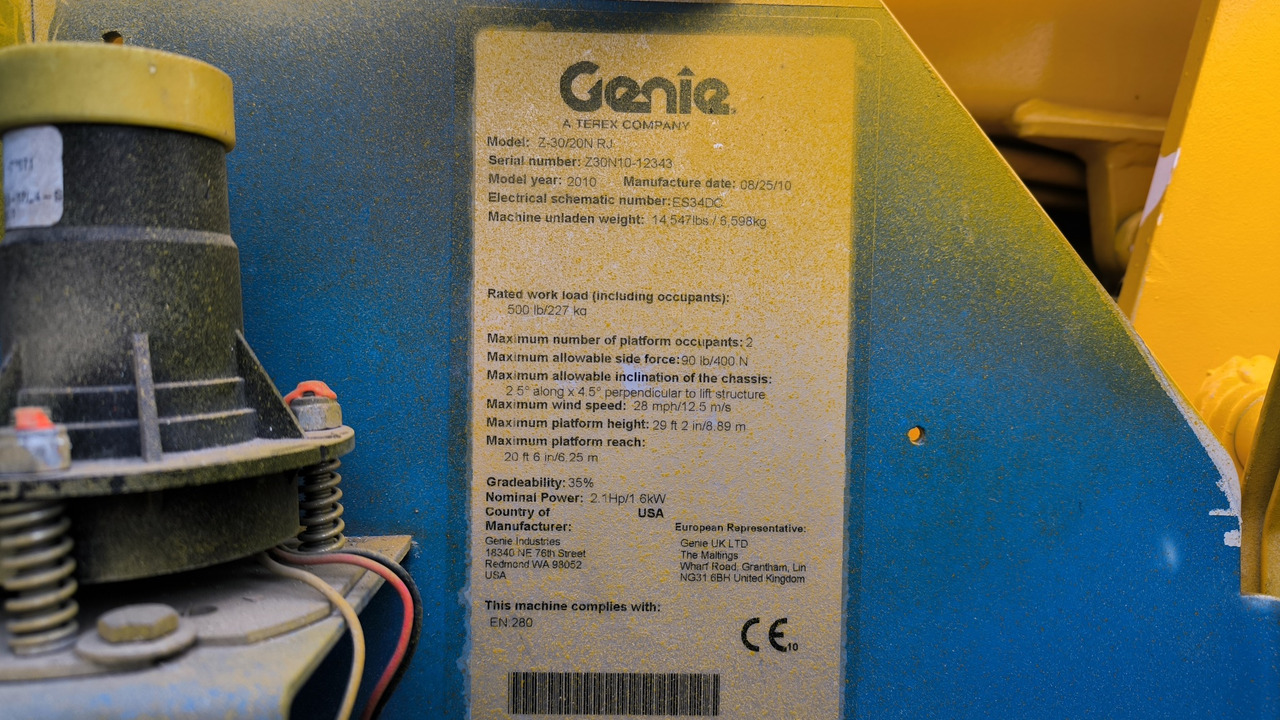Verticale masthoogwerker GENIE Z 30/20 N RJ: afbeelding 9