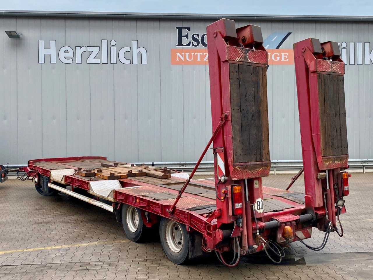 Langendorf Tieflader| hydr. Scherenrampen*verbreiterbar*SAF - Dieplader aanhangwagen: afbeelding 3 Langendorf Tieflader| hydr. Scherenrampen*verbreiterbar*SAF - Dieplader aanhangwagen: afbeelding 3
