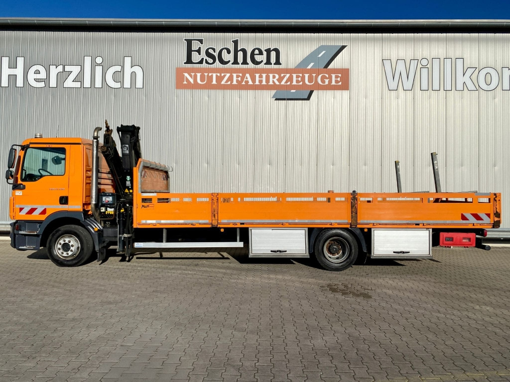 MAN TGM 15.290 4x2 BL / HIAB Faltkran - Vrachtwagen met open laadbak, Kraanwagen: afbeelding 2 MAN TGM 15.290 4x2 BL / HIAB Faltkran - Vrachtwagen met open laadbak, Kraanwagen: afbeelding 2
