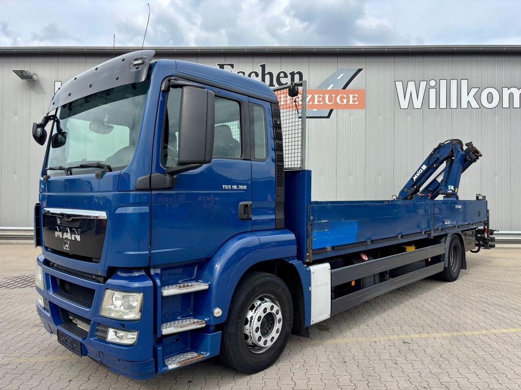 MAN TGS 18.360 4x2 LL / MKG HLK 121 Heckkran - Vrachtwagen met open laadbak: afbeelding 3 MAN TGS 18.360 4x2 LL / MKG HLK 121 Heckkran - Vrachtwagen met open laadbak: afbeelding 3