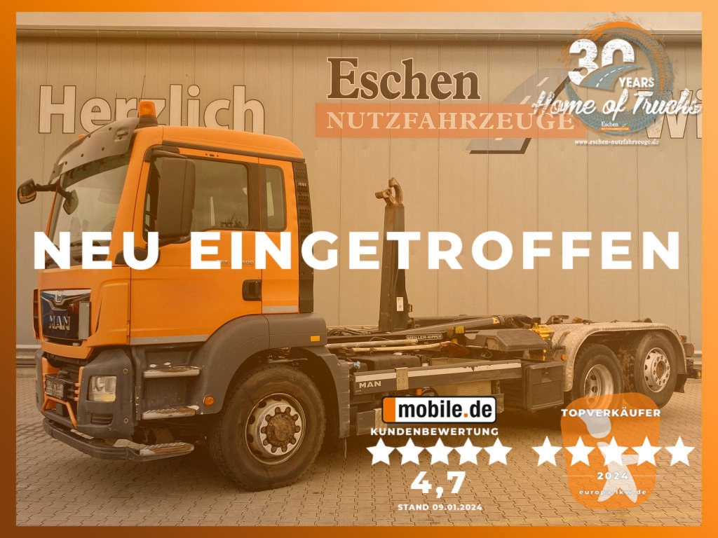 MAN TGS 26.400 6x4 H-4 BL - Haakarmsysteem vrachtwagen: afbeelding 1 MAN TGS 26.400 6x4 H-4 BL - Haakarmsysteem vrachtwagen: afbeelding 1