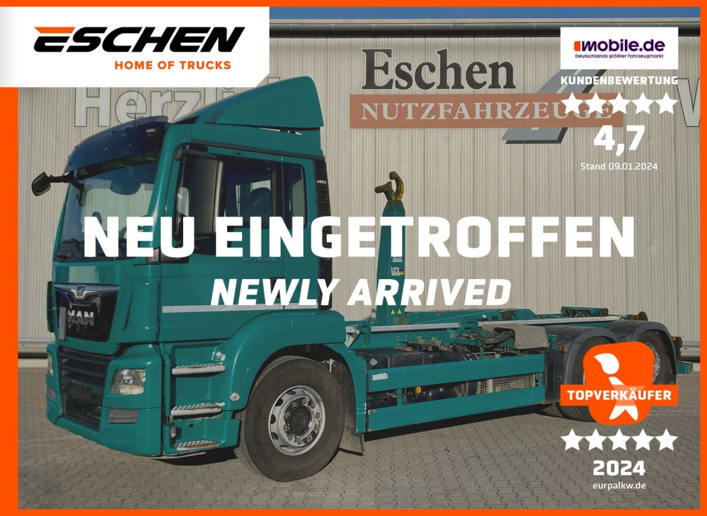 MAN TGS 26.420 6x2-2 BL / VDL Aufbau - Haakarmsysteem vrachtwagen: afbeelding 1 MAN TGS 26.420 6x2-2 BL / VDL Aufbau - Haakarmsysteem vrachtwagen: afbeelding 1