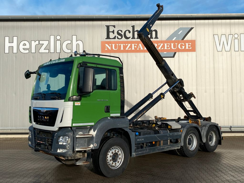 MAN TGS 26.440 | Meiller RK 20.55*AHK*Navi*Klima - Haakarmsysteem vrachtwagen: afbeelding 1 MAN TGS 26.440 | Meiller RK 20.55*AHK*Navi*Klima - Haakarmsysteem vrachtwagen: afbeelding 1