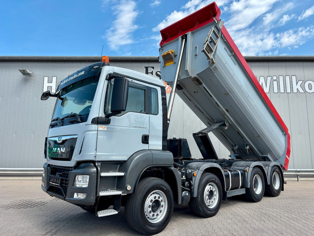 MAN TGS 35.420 8x4 BL | MEILLER*Rollplane*Navi*Klima - Kipper vrachtwagen: afbeelding 1 MAN TGS 35.420 8x4 BL | MEILLER*Rollplane*Navi*Klima - Kipper vrachtwagen: afbeelding 1