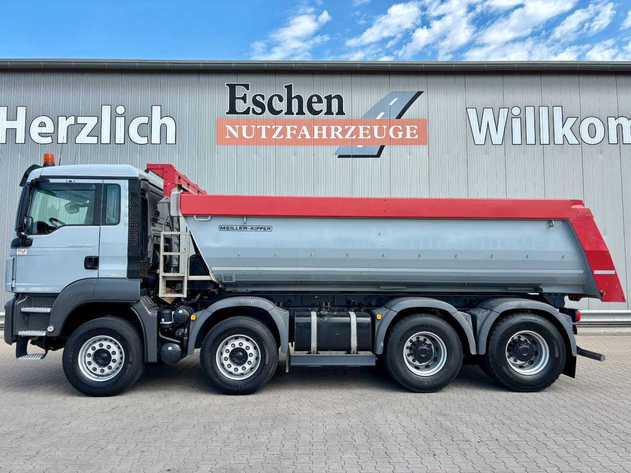 MAN TGS 35.420 8x4 BL | MEILLER*Rollplane*Navi*Klima - Portaalarmsysteem vrachtwagen: afbeelding 3 MAN TGS 35.420 8x4 BL | MEILLER*Rollplane*Navi*Klima - Portaalarmsysteem vrachtwagen: afbeelding 3