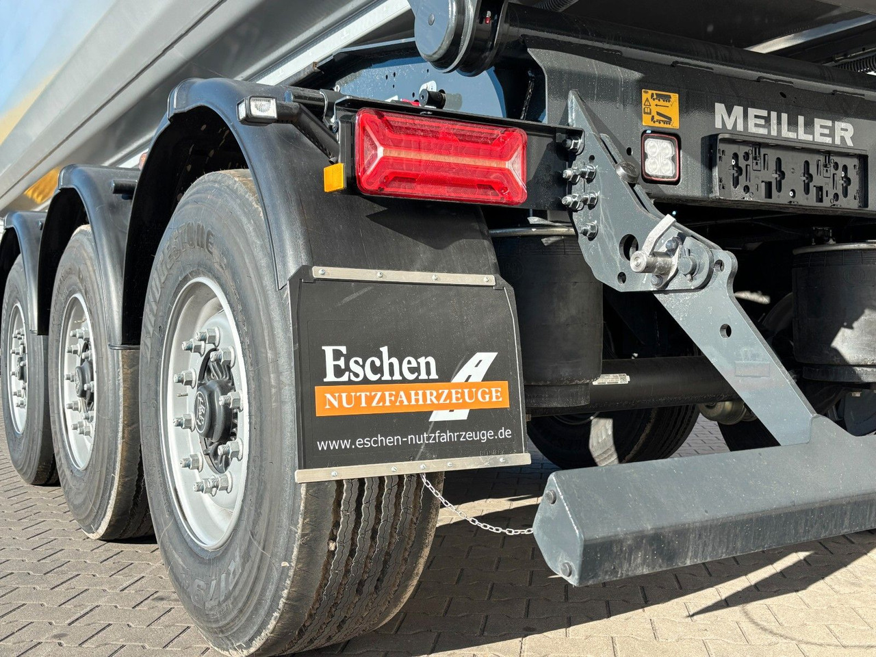 Kipper oplegger Meiller MHPS 44.3-N | NEW*Grandload*Stahl 25m³*Luft-Lift: afbeelding 8