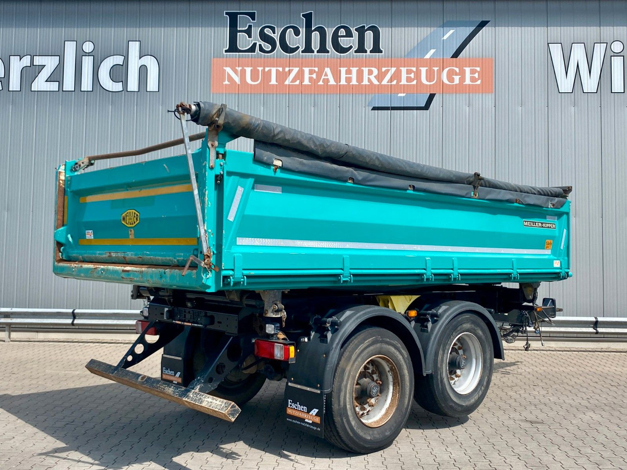 Meiller MZDA 18/23 | Bordmatik*Liftachse*Rollplane*BPW - Kipper aanhangwagen: afbeelding 4 Meiller MZDA 18/23 | Bordmatik*Liftachse*Rollplane*BPW - Kipper aanhangwagen: afbeelding 4