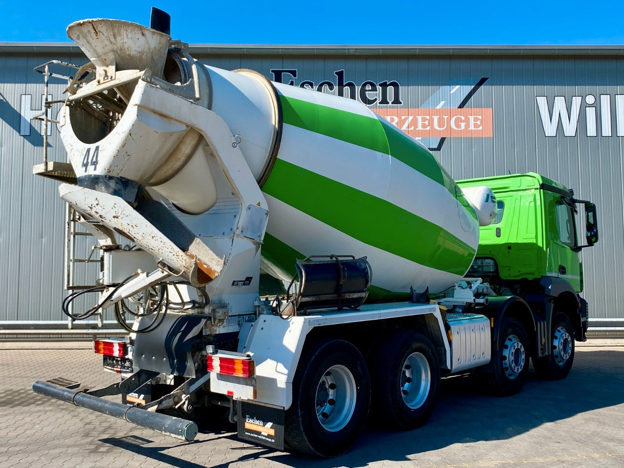 Mercedes-Benz 3240 Arocs 8x4| 9m³ Stetter*Navi*Klima*ASR*Blatt - Betonmixer: afbeelding 5 Mercedes-Benz 3240 Arocs 8x4| 9m³ Stetter*Navi*Klima*ASR*Blatt - Betonmixer: afbeelding 5