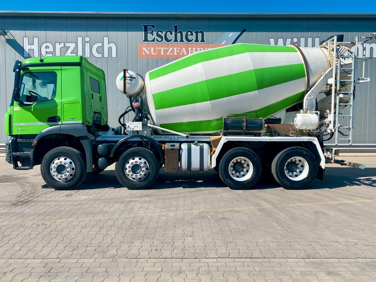 Mercedes-Benz 3240 Arocs 8x4| 9m³ Stetter*Navi*Klima*ASR*Blatt - Betonmixer: afbeelding 2 Mercedes-Benz 3240 Arocs 8x4| 9m³ Stetter*Navi*Klima*ASR*Blatt - Betonmixer: afbeelding 2