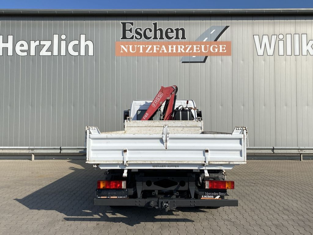 Mercedes-Benz 818 Atego | Fassi F65*MEILLER*PKW-AHK*1.Hand - Kipper bestelwagen: afbeelding 5 Mercedes-Benz 818 Atego | Fassi F65*MEILLER*PKW-AHK*1.Hand - Kipper bestelwagen: afbeelding 5