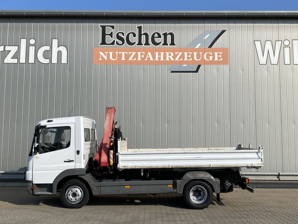 Mercedes-Benz 818 Atego | Fassi F65*MEILLER*PKW-AHK*1.Hand - Kipper bestelwagen: afbeelding 3 Mercedes-Benz 818 Atego | Fassi F65*MEILLER*PKW-AHK*1.Hand - Kipper bestelwagen: afbeelding 3