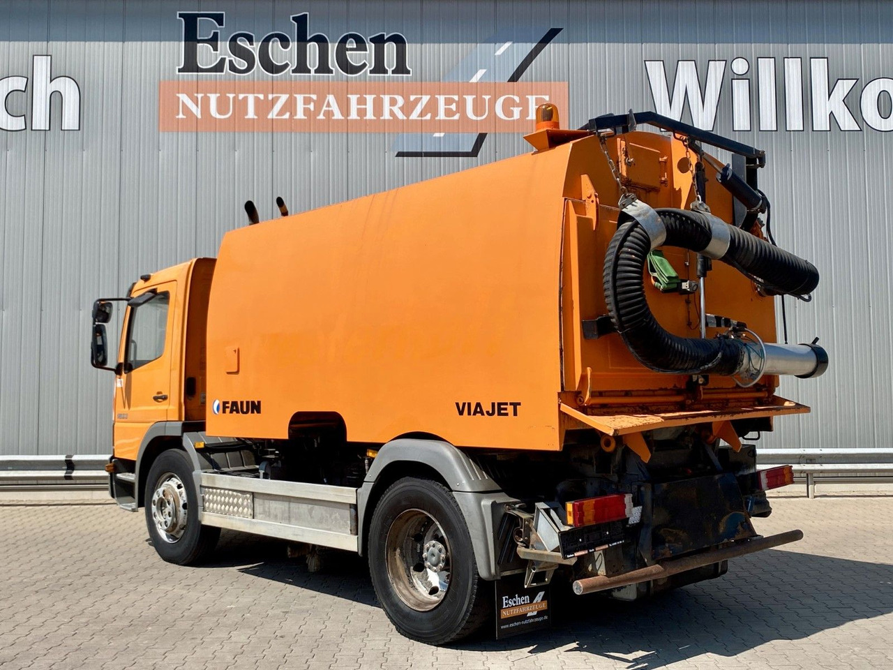 Mercedes-Benz Atego 1523| Faun Viajet 6R*Klima*manuell*1.Hand! - Veegwagen: afbeelding 3 Mercedes-Benz Atego 1523| Faun Viajet 6R*Klima*manuell*1.Hand! - Veegwagen: afbeelding 3