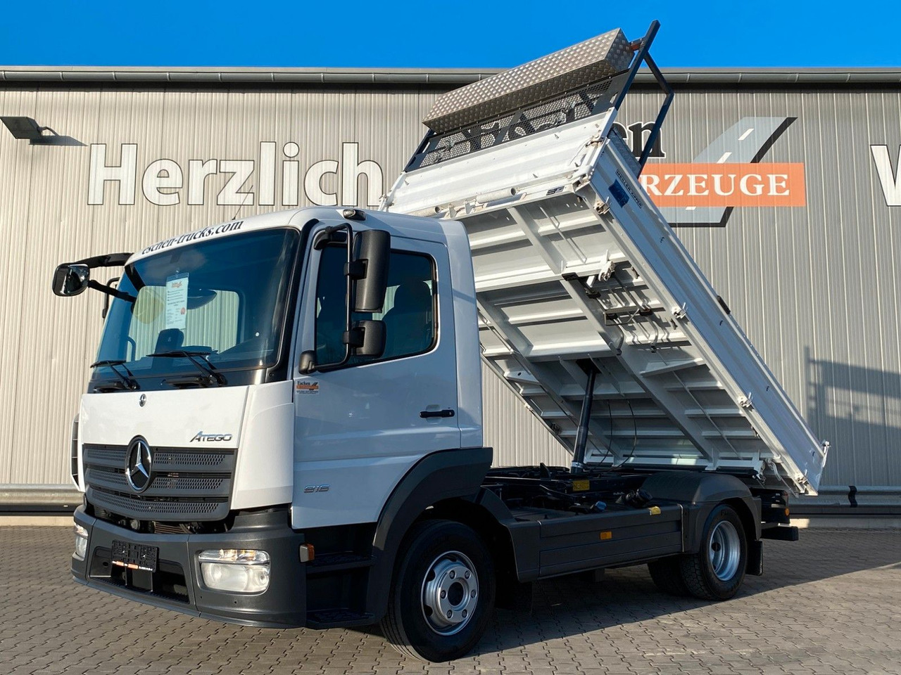 Mercedes-Benz Atego NEW 816 K MEILLER-3-S-Kipper*Klima*3 Sitze - Kipper vrachtwagen: afbeelding 2 Mercedes-Benz Atego NEW 816 K MEILLER-3-S-Kipper*Klima*3 Sitze - Kipper vrachtwagen: afbeelding 2
