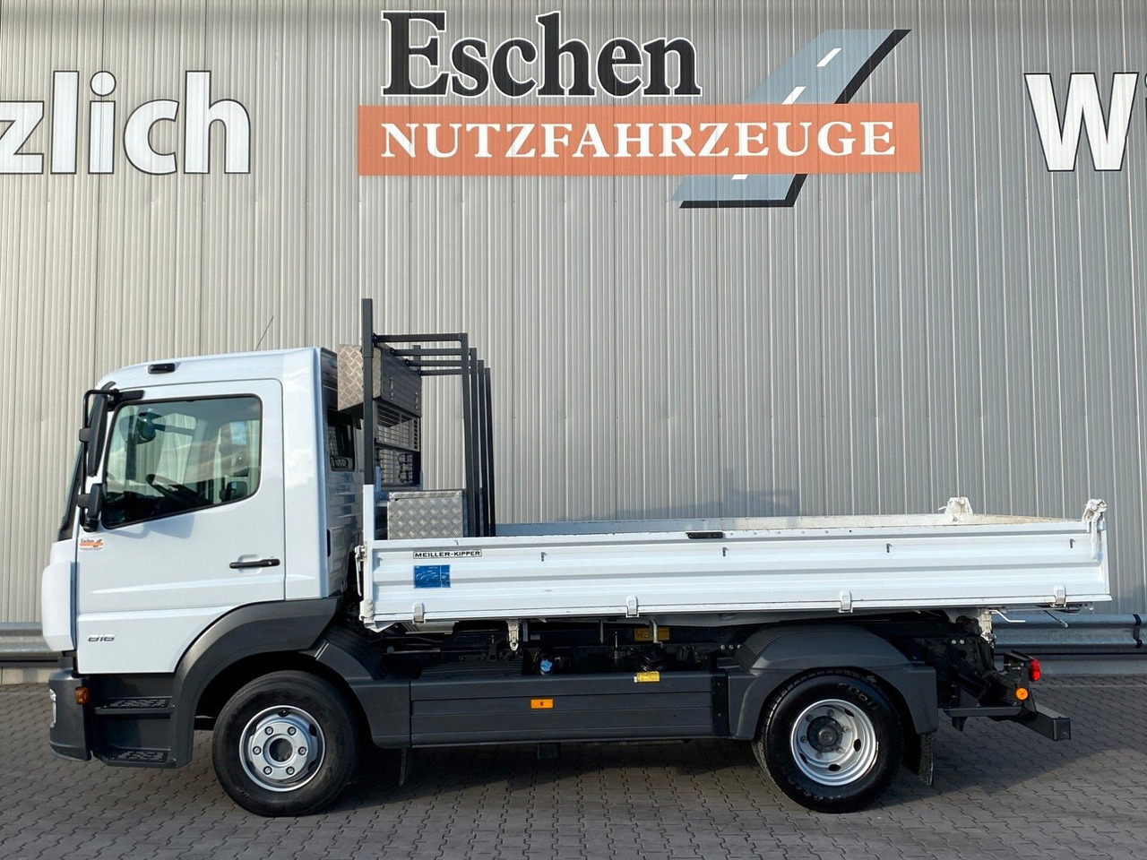 Mercedes-Benz Atego NEW 816 K MEILLER-3-S-Kipper*Klima*3 Sitze - Kipper bestelwagen: afbeelding 3 Mercedes-Benz Atego NEW 816 K MEILLER-3-S-Kipper*Klima*3 Sitze - Kipper bestelwagen: afbeelding 3