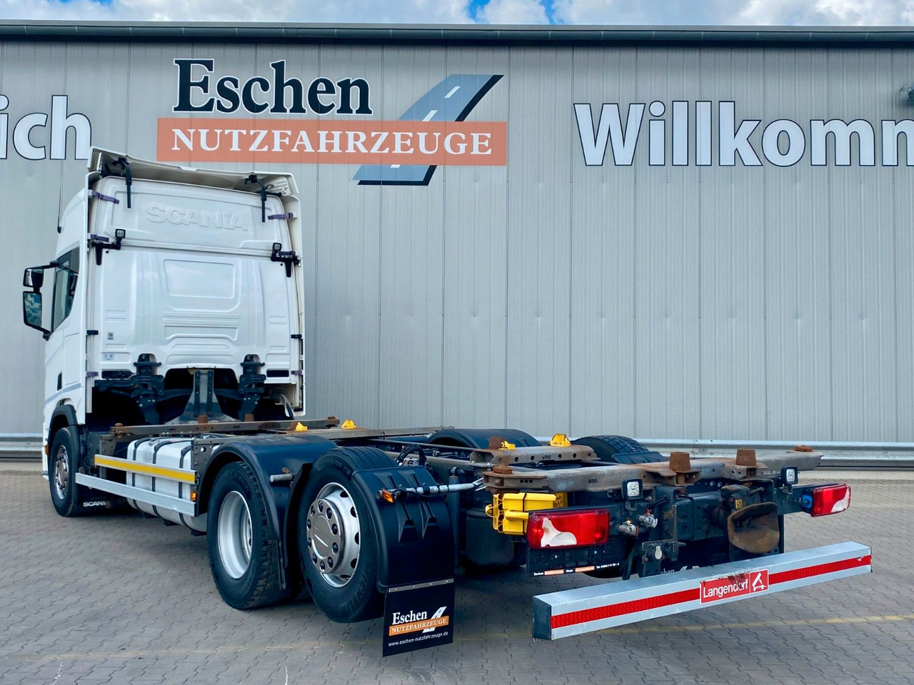 Scania R 450 B 6x2*4 BDF | Retarder*AHK*Lift*SDG Rahmen - Containertransporter/ Wissellaadbak vrachtwagen: afbeelding 3 Scania R 450 B 6x2*4 BDF | Retarder*AHK*Lift*SDG Rahmen - Containertransporter/ Wissellaadbak vrachtwagen: afbeelding 3